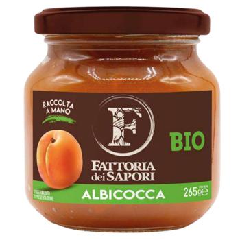 Джем Fattoria dei Sapori абрикосовий органічний 265г - купити, ціни на КОСМОС - фото 1