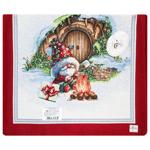 Provence Christmas Bonfire Tapestry Tablecloth 40*140cm