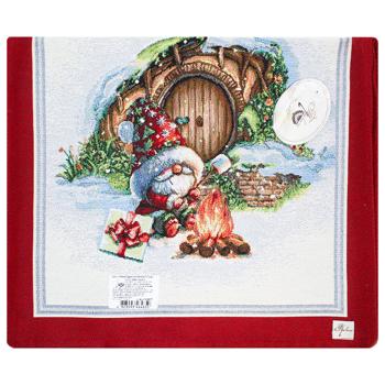 Provence Christmas Bonfire Tapestry Tablecloth 40*140cm - buy, prices for Za Raz - photo 1