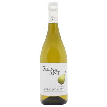 Вино Fabulous Ant Chardonnay белое сухое 12,5% 0,75л - купить, цены на WINETIME - фото 1