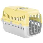 Контейнер-переноска MP Bergamo Gipsy 1 Small Metal для собак та котів 46x31x32см жовтий