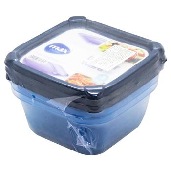 Max Plast Containers Set 700ml 3pcs - buy, prices for - photo 5