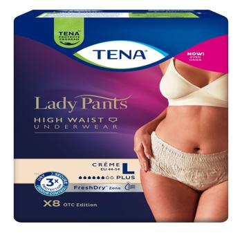 Трусы урологические Tena Lady Pants Plus для женщин бежевые L 8шт - купить, цены на Cупермаркет "Харьков" - фото 2