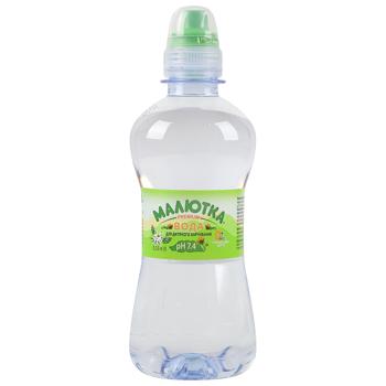 Maliutka Premium Non-Carbonated Baby Water 0.33l - buy, prices for NOVUS - photo 1