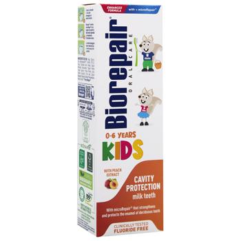 Biorepair  Peach Toothpaste for Сhildren 50ml - buy, prices for - photo 2