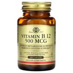 Solgar Vitamin B12 500mcg 100 tablets