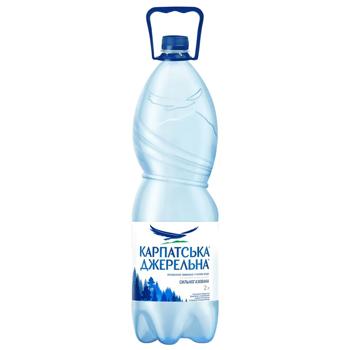 Вода минеральная Карпатська Джерельна сильногазированная 2л - купить, цены на Эпицентр FOOD - фото 4