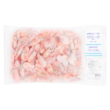 Boiled-frozen Shrimp 90/120 800g - buy, prices for NOVUS - photo 1