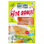 Суп грибний Тьотя Соня Гарячий супчик з грінками 15г