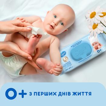 Серветки вологі Smile Baby 100шт - купити, ціни на NOVUS - фото 5