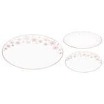 Koopman New Year's Round Plate with Drops 19cm in Assortment