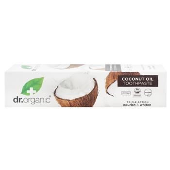 toothpaste dr. organic with coconut flavor 100ml - buy, prices for - photo 3