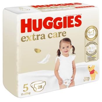 Подгузники Huggies Extra Care 5 12-22кг 28шт - купить, цены на КОСМОС - фото 2