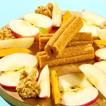 Knash Woofa Loofa Snack for Dental Health of Small Breed Dogs with Apple, Peanut Butter and Turmeric 115g - buy, prices for - photo 5