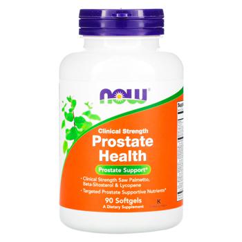 Підтримка простати Now Foods Clinical Strength Prostate Health 90 гелевих капсул - купити, ціни на Біотус - фото 1