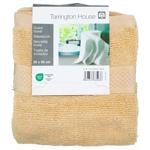 Tarrington House Beige Guest Towel 30x50cm