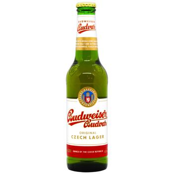 Budweiser Budvar Lager Beer 5% 0.33l