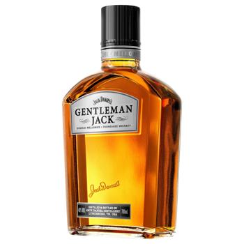 Jack Daniel's Gentleman Jack Whiskey  40% 0.7l + 2 glass gift box - buy, prices for - photo 2
