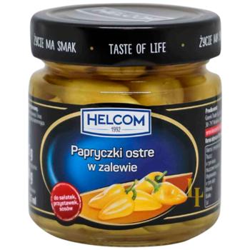 Helcom Marinated Hot Yellow Pepper 185g - buy, prices for Grono - photo 1