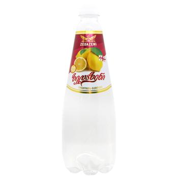 Zedazeni Lemon Carbonated Drink 1l - buy, prices for AlcoHub - photo 1