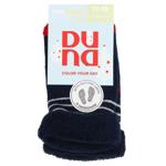 Duna 4009 with Silicone Dark-Blue Wonter Women's Socks Size 10-12
