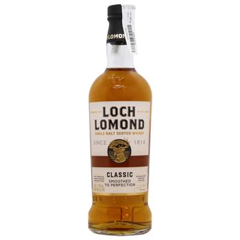 Віскі Loch Lomond Classic Box 40% 0,7л - купити, ціни на AlcoHub - фото 1