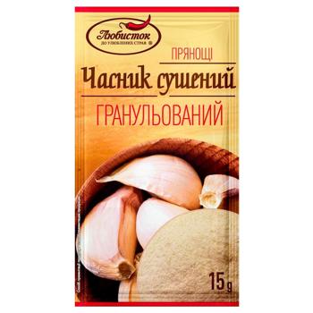 Часник Любисток сушений гранульований 15г - купити, ціни на Grono - фото 1