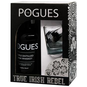 Набор Виски Pogues 0,7л + стакан - купить, цены на Таврия В - фото 3