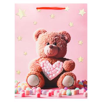 Zed Teddy Bear Gift Bag 25.5х33х10cm - buy, prices for EKO Market - photo 2