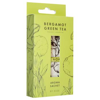 Esse Bergamot and Green Tea Aromatic Sachet 20g - buy, prices for Supermarket "Kharkiv" - photo 2