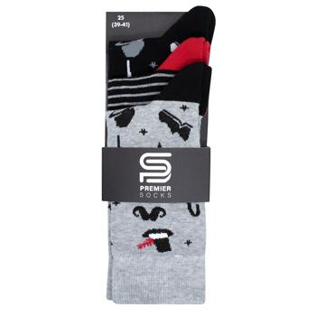 Premier Socks Gentlemen's Classic Set of Men's Socks s.25 3 pairs - buy, prices for NOVUS - photo 1