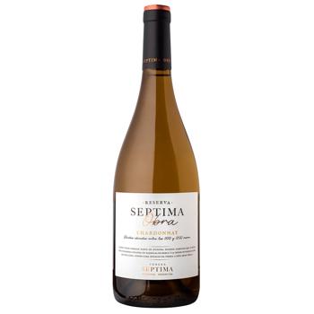 Вино Septima Obra Chardonnay 0,75л біле сухе 13%(Іспанія) - купити, ціни на КОСМОС - фото 1