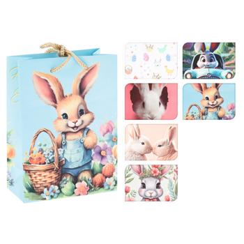 Пакет подарунковий Bunny 18x8x23см - купити, ціни на METRO - фото 1