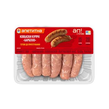 Nasha Riaba Apetytna Barbecue Chilled Chicken Sausages 570g - buy, prices for Za Raz - photo 1