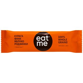 Eat Me Date-Dried Apricots-Raisins-Apple Grain Bar 40g - buy, prices for COSMOS - photo 1