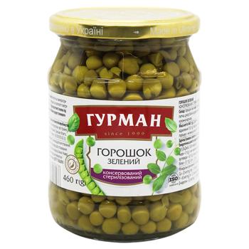 Gurman Green Peas 460g - buy, prices for Ideal - photo 1