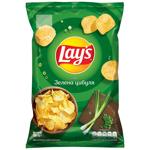 Чипси Lay's картопляні зі смаком зеленої цибулі 120г