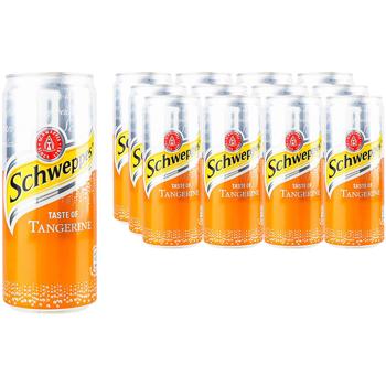 Напиток газированный Schweppes Tangerine 0,33л