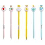 Ручка гелева ZiBi Duck Пиши-стирай 0,5мм синій в асортименті