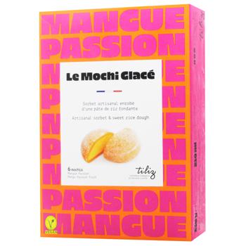 Tiliz Mochi Ice Cream with Mango and Passion Fruit Flavors 210g - buy, prices for WINETIME - photo 1