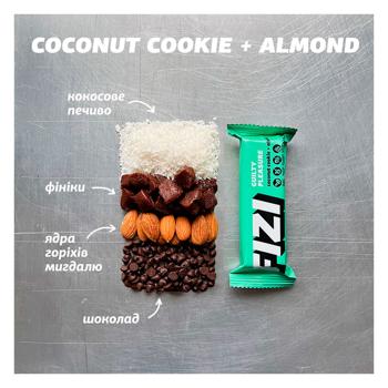 Fizi Coconut Cookie + Almond in Chocolate Glaze Bar 45g - buy, prices for - photo 6