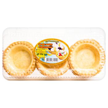 Olkhovyy Tartlets Shortbread Cookies 200g - buy, prices for Auchan - photo 1