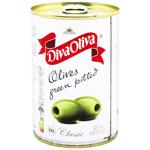 Diva Oliva Large Olives Green Whole 390g