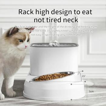 Lapka Pet 2 в 1 поїлка-фонтан з годівницею для котів - купить, цены на MasterZoo - фото 4