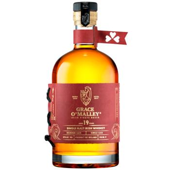 Виски Grace O'Malley Bourbon Cask 19 лет 45% 0,7л - купить, цены на WINETIME - фото 1