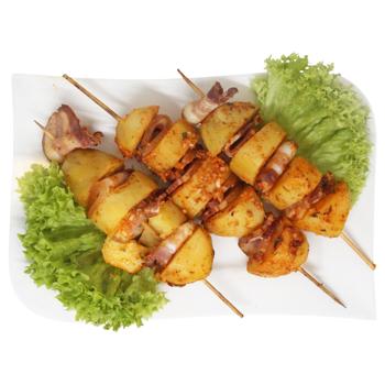 Шашличок з картоплі та бекону вага Кулінар - купить, цены на КОСМОС - фото 2