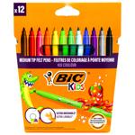 Фломастеры BIC Kids Couleur 12 цветов