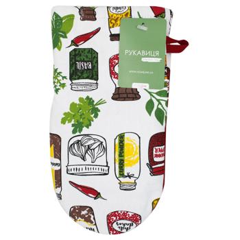 Перчатка Home Line полупанама и специи 19х30см