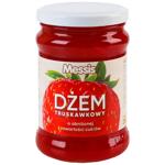 Jam Messis strawberry 280g glass jar Poland