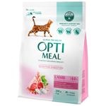 Optimeal Dry Food with Lamb for Cats with Sensitive Digestion 200g